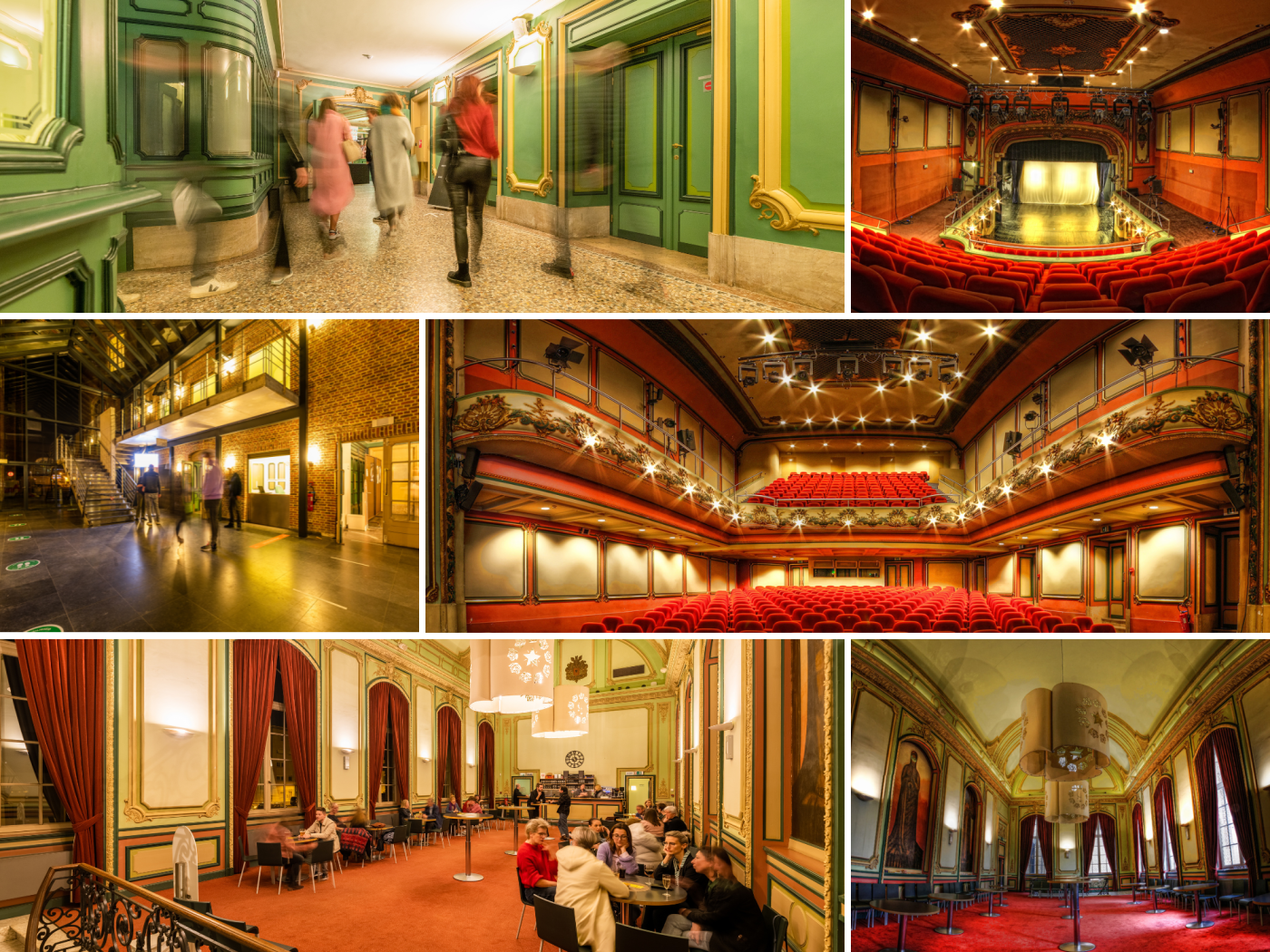 Mechelen schouwburg de Boon collage