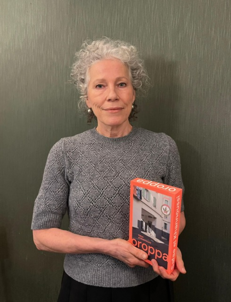 Portretfoto van uitgever Mizzi van der Pluijm