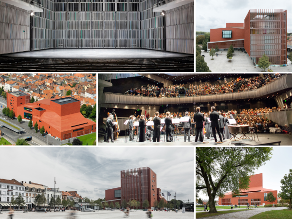 Concertgebouw Brugge collage